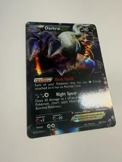 Pokemon TCG Darkrai-EX 88/113 Dark Explorers Holo Ultra Rare EN 2013 180HP - Image 3