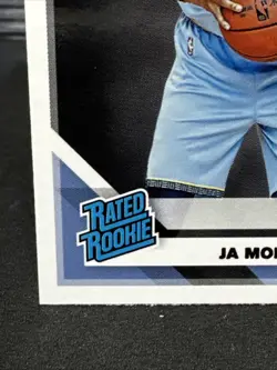 Ja Morant 2019-20 Donruss Rated Rookie Card #202 RC Portland Trail Blazers (SS) - Image 3