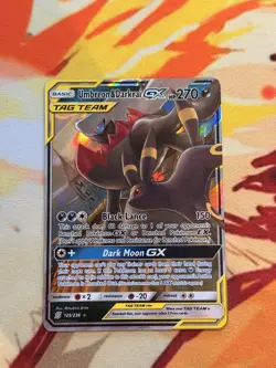 Umbreon & Darkrai GX 125/236 Unified Minds NM Condition Pokemon Card - Image 1