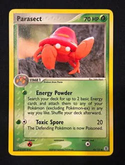 Pokemon TCG Parasect 43/112 FireRed & LeafGreen 2004 Eng 70HP Unc Reg - Image 1