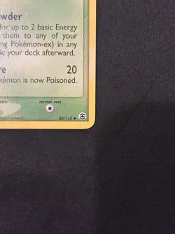 Pokemon TCG Parasect 43/112 FireRed & LeafGreen 2004 Eng 70HP Unc Reg - Image 3