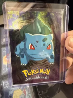 1999 TOPPS Bulbasaur Pokemon Card Movie Edition #E1 Foil Version #E1 Of 12 A44 - Image 2