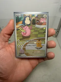 Chansey Pokemon 187/167 Illustration Rare NM - Image 1