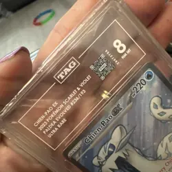 Pokemon 2023 TAG MINT 8 Chien Pao Ex Illus Ultra Rare 236 Obsidian Flames paldea - Image 3