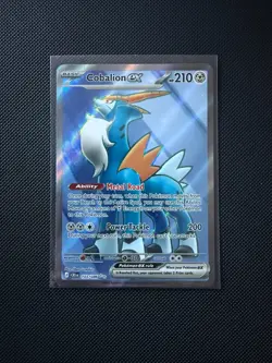 Cobalion ex 103/086 Ultra Rare Chaos Rising Pokemon Holo Near Mint - Image 1