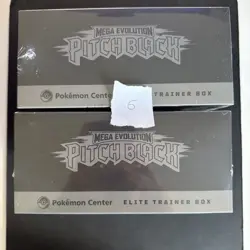 2x Pitch Black Pokemon Center ETB Elite Trainer Box SEALED - RIP ON BOTH - Image 2