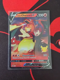 Pokemon Promo Lance’s Charizard V SWSH133 NM - Image 1