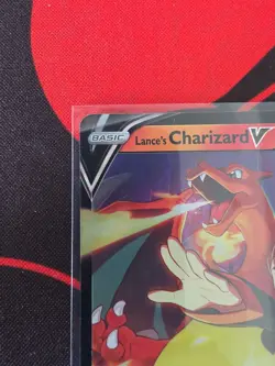 Pokemon Promo Lance’s Charizard V SWSH133 NM - Image 2