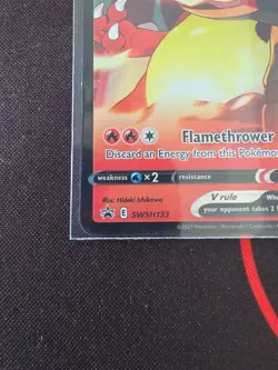 Pokemon Promo Lance’s Charizard V SWSH133 NM - Image 4