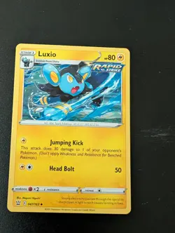 Luxio 047/163 Uncommon Battle Styles Pokemon Near Mint - Image 1