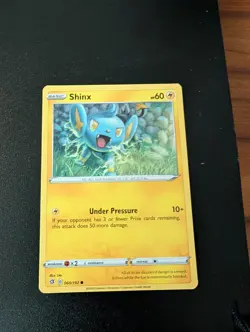 Shinx 060/192 Common Rebel Clash Pokemon Near Mint - Image 1