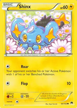 Shinx 44/122 Common BREAKpoint Pokemon Near Mint - Image 1