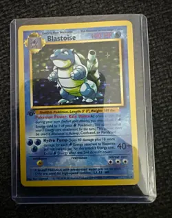 Blastoise Base Set 1st Edition Holo Rare 2/102 (1999 WOTC) English - Image 1
