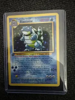 Blastoise Base Set 1st Edition Holo Rare 2/102 (1999 WOTC) English - Image 2