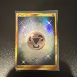 Pokemon Metal Energy Holo Secret Rare 163/149 SM Base Set Basic Energy 2017 - Image 1
