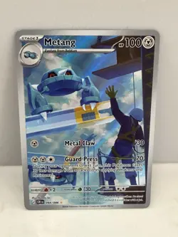 Pokemon TCG Chaos Rising 2026 Metang Illustration Rare #94/86 - Image 1