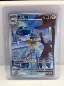 Pokemon TCG Chaos Rising 2026 Metang Illustration Rare #94/86 - Image 3