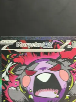 Pokemon Morpeko ex 117/084 SIR ME05 Pitch Black English NM - Image 4