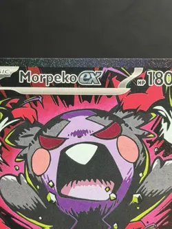 Pokemon Morpeko ex 117/084 SIR ME05 Pitch Black English NM - Image 5