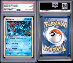 2005 Pokemon Unseen Forces Feraligatr PSA 9 Mint #4 Englisch - Image 1