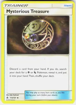 Mysterious Treasure 113/131 Uncommon Forbidden Light Pokemon Lightly Played - Image 1