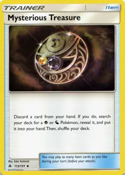 Pokemon TCG Mysterious Treasure #113/131 SM - Forbidden Light NM - Image 1