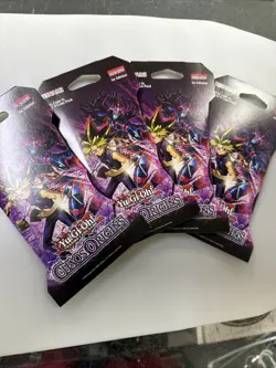 4x Packs, Chaos Origins Yu-Gi-Oh! Sleeved Booster - Image 1