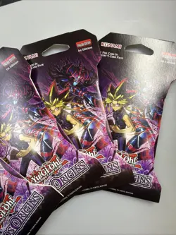 4x Packs, Chaos Origins Yu-Gi-Oh! Sleeved Booster - Image 4