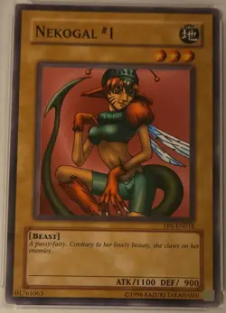 2005 Yu-Gi-Oh! Tournament Pack 6 TP6-EN018 Nekogal #1 PSA 10 - Image 2