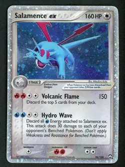 Salamence ex - Pokemon 2007 Power Keepers #96 VG-EX+ - Image 1