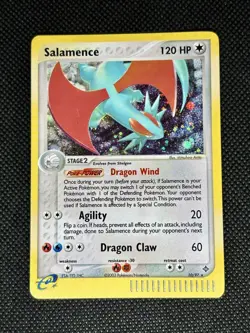2003 Salamence LP+ Holo Rare 10/97 EX Dragon e-Series Pokemon TCG Vintage - Image 1