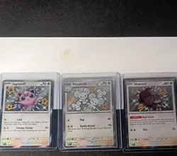 paldean fates shiny bulk lot pokemon x 40 Jigglypuff raichu maushold psa - Image 1