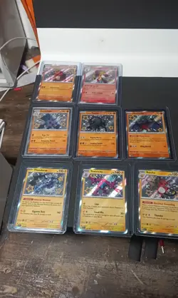 paldean fates shiny bulk lot pokemon x 40 Jigglypuff raichu maushold psa - Image 4