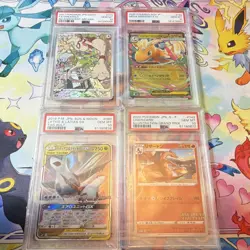Pokemon TCG PSA 10 Japanese Holo 4-Card Lot - Charizard, Dragonite, Latios - Image 1