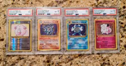 Pokemon XY 2016 Machamp Chansey Poliwrath Clefairy Holo Evolutions Lot Of 4 PSA - Image 1