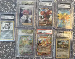 Pokemon Slabs 4 CGC 1 Beckett 2 PSA lot of 7 slabs 🔥 - Image 1