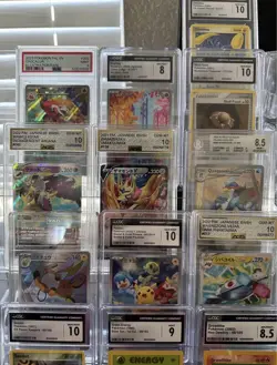 Pokemon Graded Slab Lot PSA CGC TAG AGS 25 slabs - Image 2