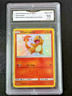 4x Charmander Gem Mint 10 Lot Pokemon Hidden Fates McDonalds Vivid GMA PSA 10 - Image 4