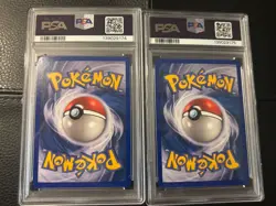 2003 Pokemon Aquapolis Entei & Suicune Rev Holo Sequential PSA 9🔥 2 Card Lot - Image 4