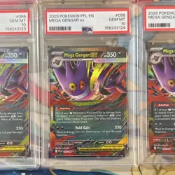 PSA 10 Pokemon Lot Mega Gengar EX x6 - Phantasmal Flames - Investor PSA 10 Lot - Image 5