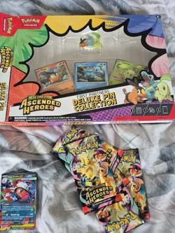 Pokemon TCG - Ascended Heroes Elite Trainer Box - OPENED w/ hits and promo - Image 2