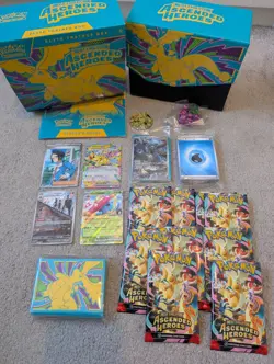 Pokemon TCG Ascended Heroes Elite Trainer Box ETB - Opened - included hits! - Image 1