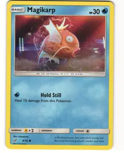 Magikarp Holo Pokemon TCG Detective Pikachu 8/18 LP - Image 1