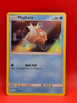 MAGIKARP 8/18 C DETECTIVE PIKACHU POKEMON HOLO LP MAGIKARP - Image 1