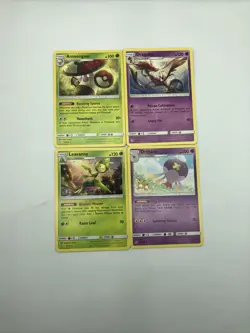 Lot Of 4 Pokemon TCG Non Holo Rare Cards See Pictures - Image 1