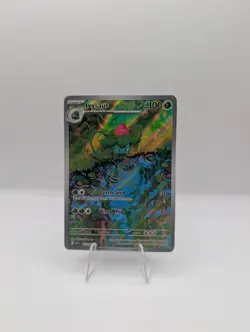 Pokemon TCG Ivysaur 167/165 151 Illustration Rare Holo Card - Image 1