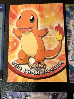 10 Card LOT Pokemon TV Animation 1999 Vintage D1 Charmander Squrtle Missy LP-NM - Image 3