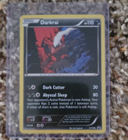 Darkrai XY194 2017 Pokemon Black Star Holo Promo Card LP - Image 1