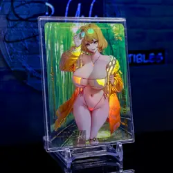 Anis Waifu Card Goddess Premium Beauty Art ACG Holo Foil Misprint Nikke Goddess - Image 1