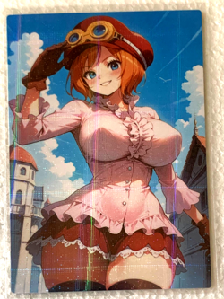 Koala One Piece Anime Waifu Sexy Goddess Doujin Card - Image 1